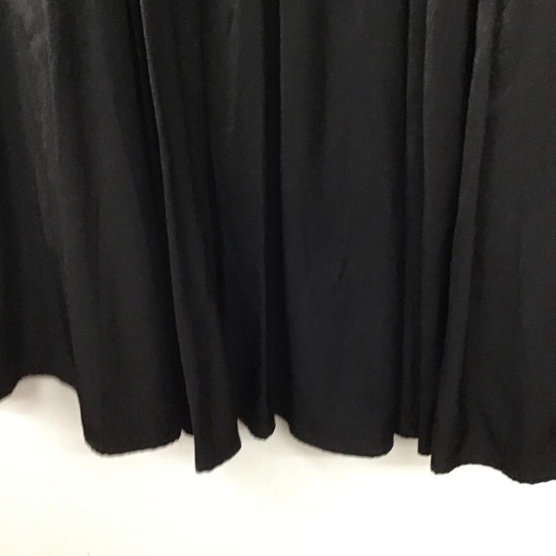 ローリーズファーム LOWRYS FARM スカート ロングスカート FREE 無地 黒 / ブラック / black レディース USED 古着 中古 10159556