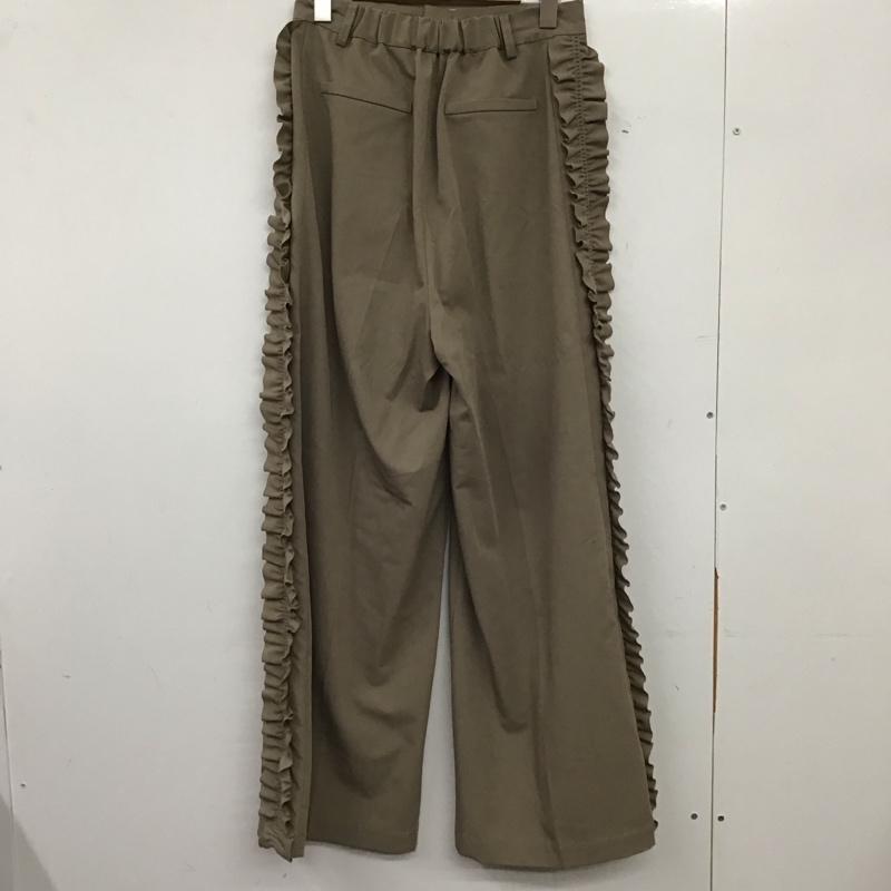 ローリーズファーム LOWRYS FARM パンツ スラックス L 無地 ベージュ / ベージュ / beige レディース USED 古着 中古 10159557