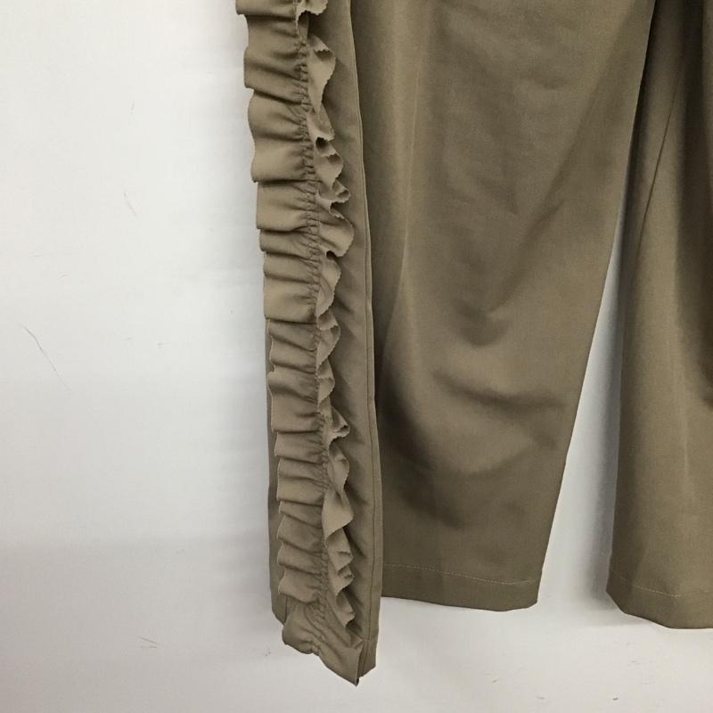 ローリーズファーム LOWRYS FARM パンツ スラックス L 無地 ベージュ / ベージュ / beige レディース USED 古着 中古 10159557