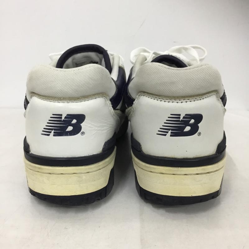 ニューバランス New Balance スニーカー スニーカー BB550WA1 US10.5 US：10.5 ロゴ、文字 白 / ホワイト / white X 灰 / グレー / gray X 紺 / ネイビー / navy メンズ USED 古着 中古 10159560