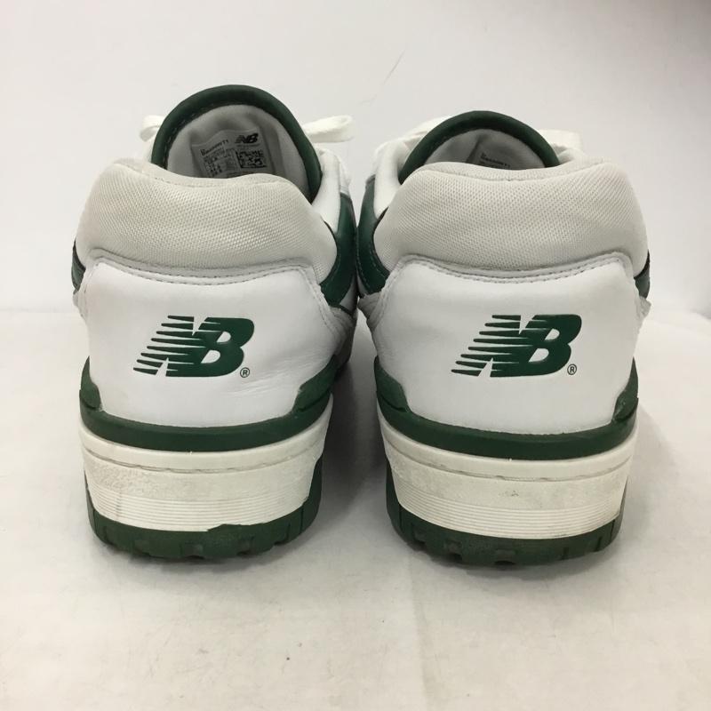 ニューバランス New Balance スニーカー スニーカー BB550WT1 28.5cm 28.5cm ロゴ、文字 白 / ホワイト / white X 灰 / グレー / gray X 緑 / グリーン / green メンズ USED 古着 中古 10159562