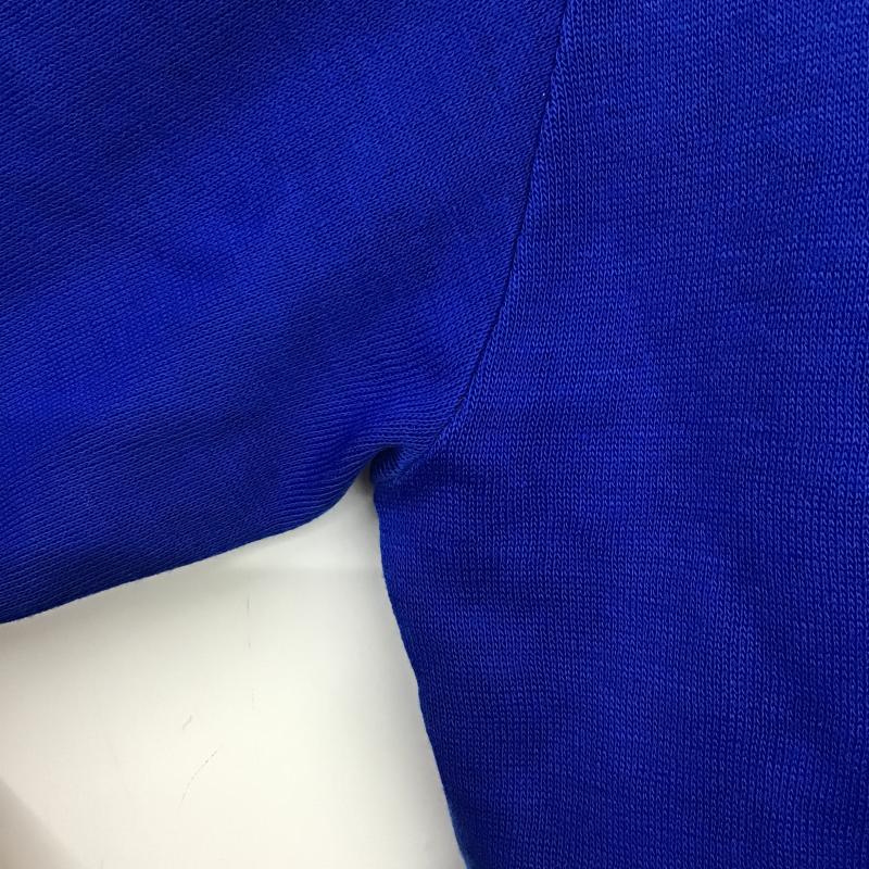 古着 USED トレーナー 長袖 長袖スウェット 長袖カットソー creslan 古着 無地 青 / ブルー / blue メンズ USED 古着 中古 10159571