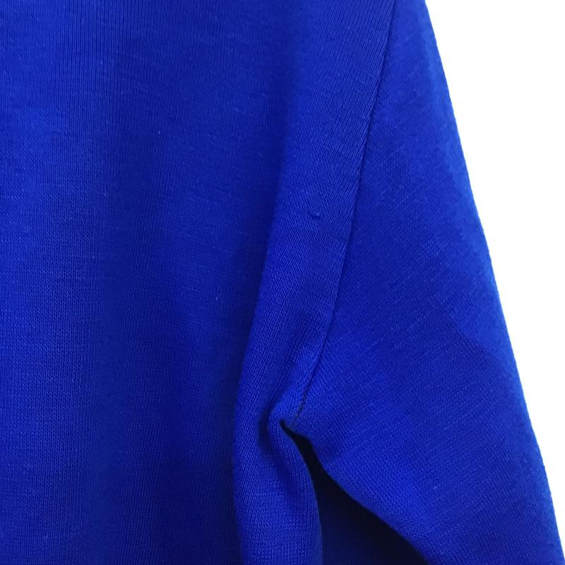 古着 USED トレーナー 長袖 長袖スウェット 長袖カットソー creslan 古着 無地 青 / ブルー / blue メンズ USED 古着 中古 10159571