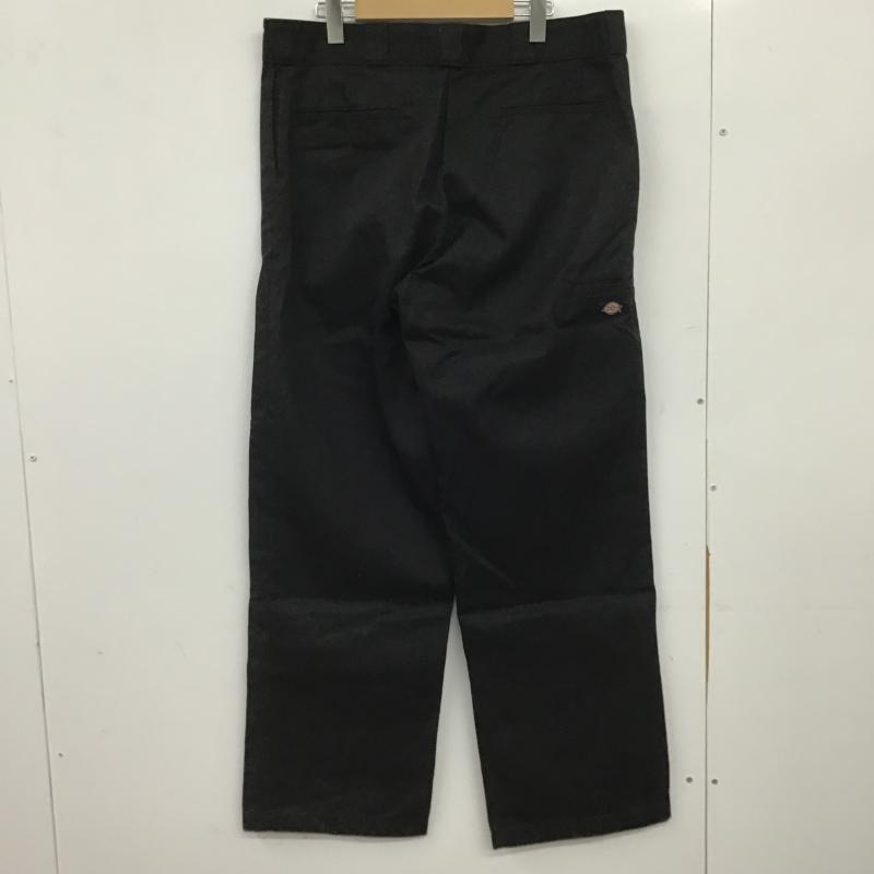 ディッキーズ Dickies パンツ ワークパンツ、ペインターパンツ ワークパンツ カジュアルパンツ ワイドパンツ 36 ロゴ、文字 黒 / ブラック / black メンズ USED 古着 中古 10159574