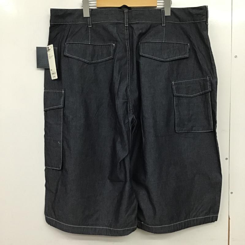 ジーユー GU パンツ ショートパンツ 321-360216 ユーティリティーショーツ 無地 青 / ブルー / blue メンズ USED 古着 中古 10159576