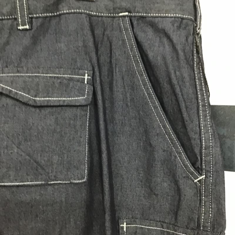 ジーユー GU パンツ ショートパンツ 321-360216 ユーティリティーショーツ 無地 青 / ブルー / blue メンズ USED 古着 中古 10159576