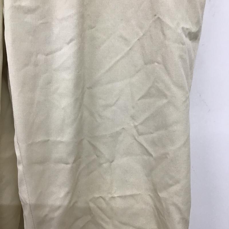 古着 USED パンツ チノパン ワイドパンツ カジュアルパンツ ワークパンツ 無地 アイボリー / アイボリー / メンズ USED 古着 中古 10159578
