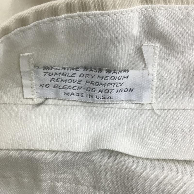 古着 USED パンツ チノパン ワイドパンツ カジュアルパンツ ワークパンツ 無地 アイボリー / アイボリー / メンズ USED 古着 中古 10159578