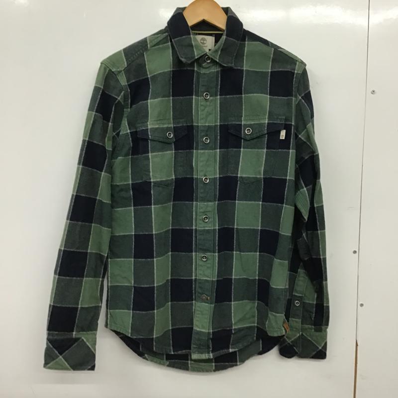 ティンバーランド Timberland シャツ、ブラウス 長袖 長袖シャツ チェックシャツ カラーシャツ S チェック マルチカラー / マルチカラー / multicolor メンズ USED 古着 中古 10159583