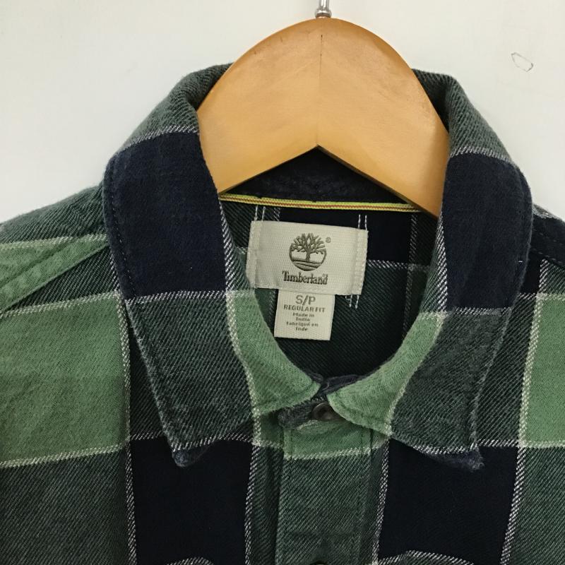 ティンバーランド Timberland シャツ、ブラウス 長袖 長袖シャツ チェックシャツ カラーシャツ S チェック マルチカラー / マルチカラー / multicolor メンズ USED 古着 中古 10159583