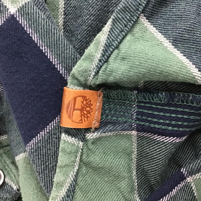 ティンバーランド Timberland シャツ、ブラウス 長袖 長袖シャツ チェックシャツ カラーシャツ S チェック マルチカラー / マルチカラー / multicolor メンズ USED 古着 中古 10159583
