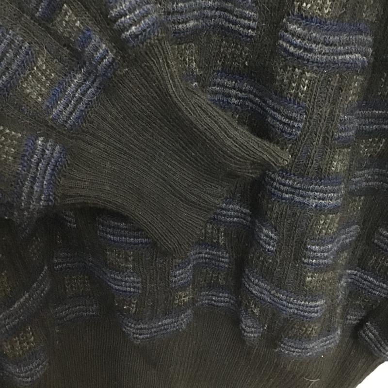 古着 USED ニット、セーター 長袖 長袖ニットカットソー クルーネック セーター M チェック マルチカラー / マルチカラー / multicolor メンズ USED 古着 中古 10159584