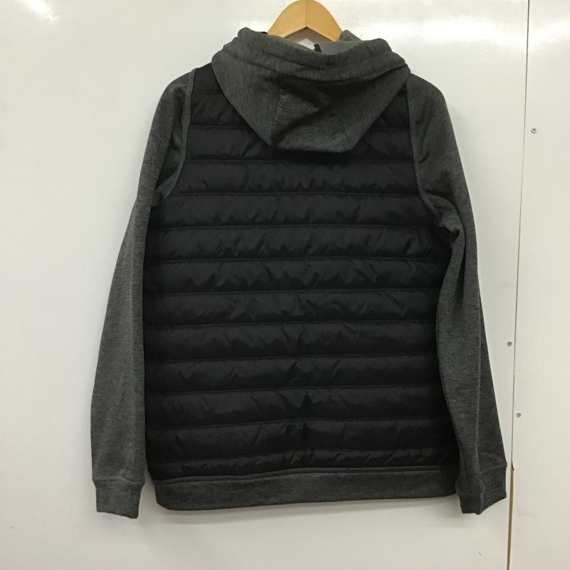 ナイキ NIKE ジャケット、上着 ジャンパー、ブルゾン ジップアップパーカー 長袖パーカー カジュアルジャケット M ロゴ、文字 灰 / グレー / gray メンズ USED 古着 中古 10159587