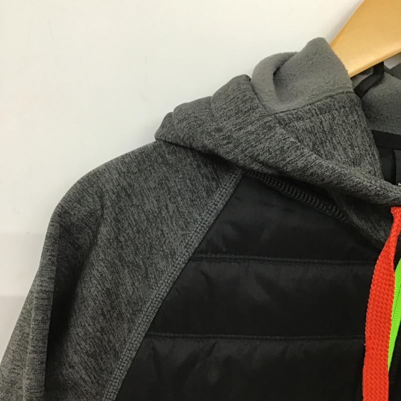 ナイキ NIKE ジャケット、上着 ジャンパー、ブルゾン ジップアップパーカー 長袖パーカー カジュアルジャケット M ロゴ、文字 灰 / グレー / gray メンズ USED 古着 中古 10159587