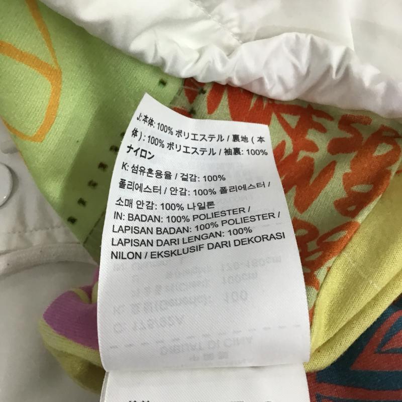 ナイキ NIKE ジャケット、上着 ジャンパー、ブルゾン ナイロンジャケット フロントボタン アウター L ロゴ、文字 白 / ホワイト / white メンズ USED 古着 中古 10159589