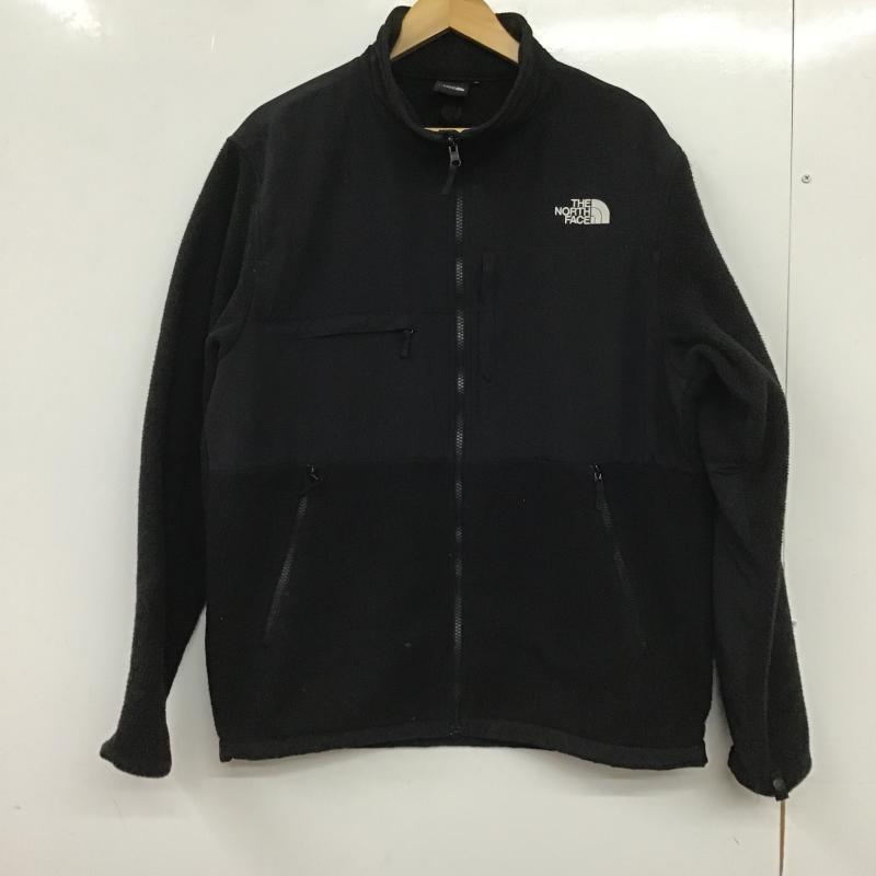 ザノースフェイス THE NORTH FACE ジャケット、上着 ジャンパー、ブルゾン na72450 デナリジャケット フリースジャケット L ロゴ、文字 黒 / ブラック / black メンズ USED 古着 中古 10159590