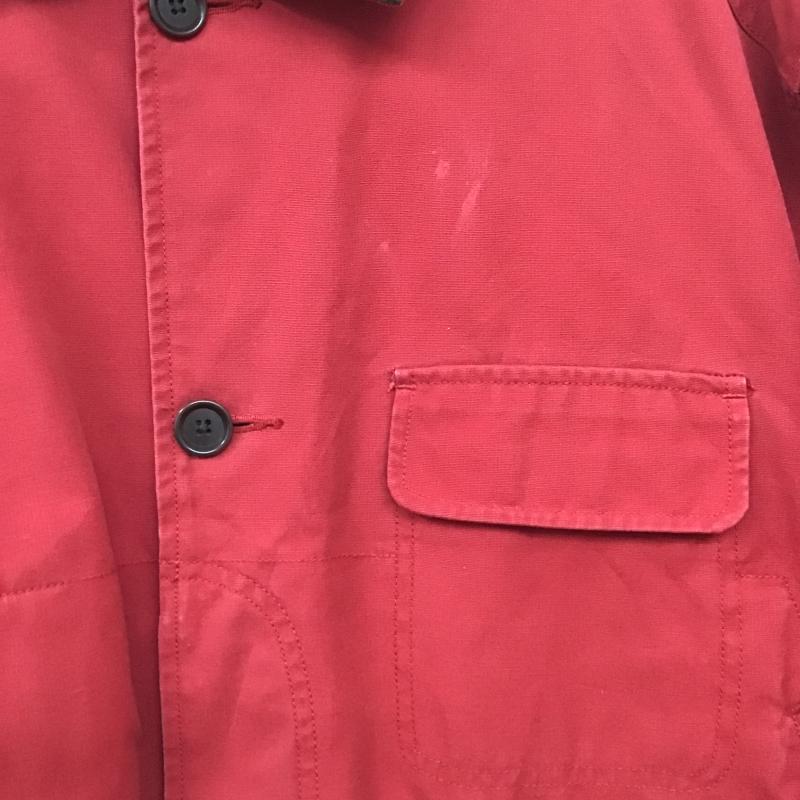 ポロバイラルフローレン Polo by RALPH LAUREN ジャケット、上着 ジャンパー、ブルゾン ハンティングJKT 襟コーデュロイ 古着 アウター XL 無地 赤 / レッド / red メンズ USED 古着 中古 10159591