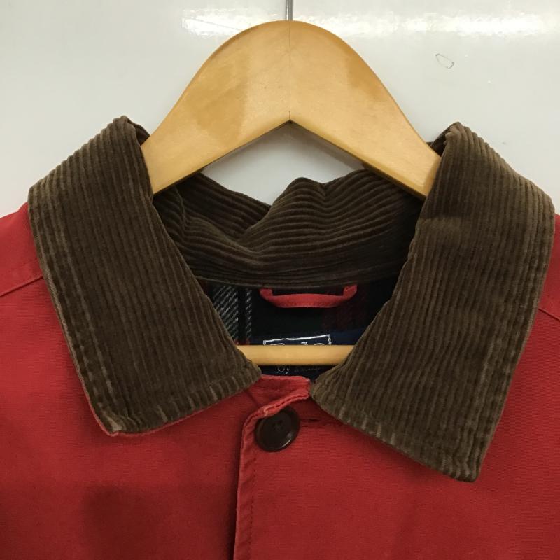 ポロバイラルフローレン Polo by RALPH LAUREN ジャケット、上着 ジャンパー、ブルゾン ハンティングJKT 襟コーデュロイ 古着 アウター XL 無地 赤 / レッド / red メンズ USED 古着 中古 10159591