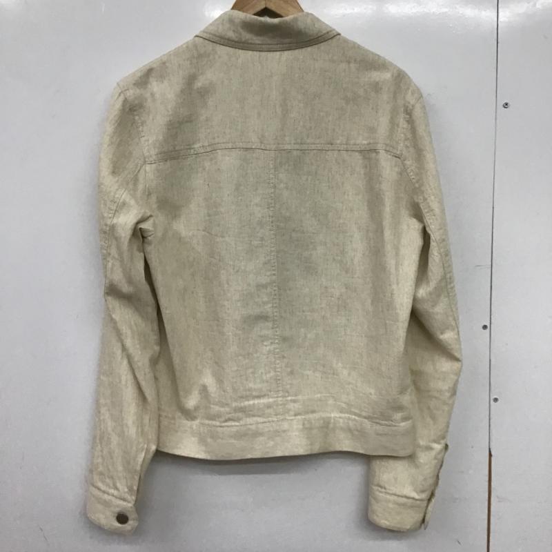 ザラ ZARA ジャケット、上着 ジャンパー、ブルゾン 長袖ジャケット アウター 前ボタン カラージャケット S 無地 オフホワイト / オフホワイト / メンズ USED 古着 中古 10159592