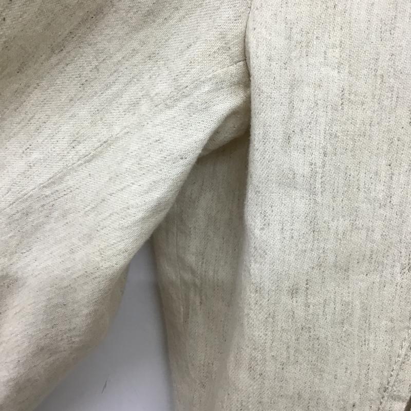 ザラ ZARA ジャケット、上着 ジャンパー、ブルゾン 長袖ジャケット アウター 前ボタン カラージャケット S 無地 オフホワイト / オフホワイト / メンズ USED 古着 中古 10159592
