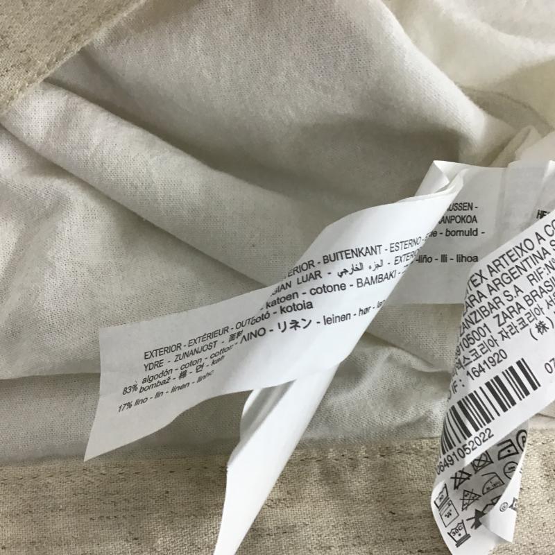 ザラ ZARA ジャケット、上着 ジャンパー、ブルゾン 長袖ジャケット アウター 前ボタン カラージャケット S 無地 オフホワイト / オフホワイト / メンズ USED 古着 中古 10159592