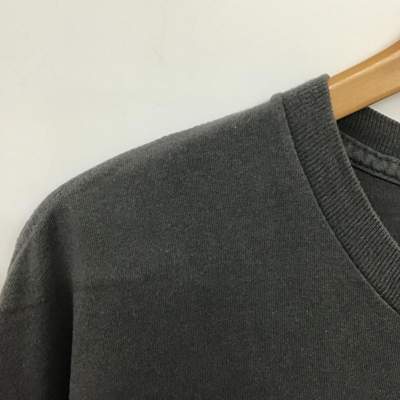 ハーレーダビッドソン Harley-Davidson Tシャツ 半袖 半袖カットソー プリントTシャツ クルーネックカットソー L ロゴ、文字 灰 / グレー / gray メンズ USED 古着 中古 10159598