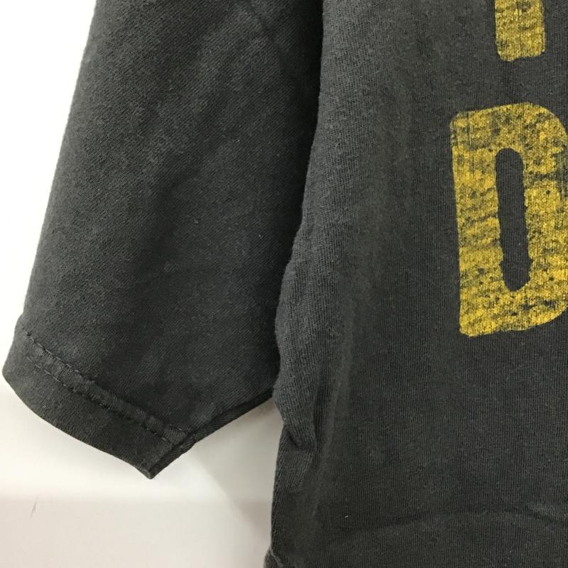 ハーレーダビッドソン Harley-Davidson Tシャツ 半袖 半袖カットソー プリントTシャツ クルーネックカットソー L ロゴ、文字 灰 / グレー / gray メンズ USED 古着 中古 10159598