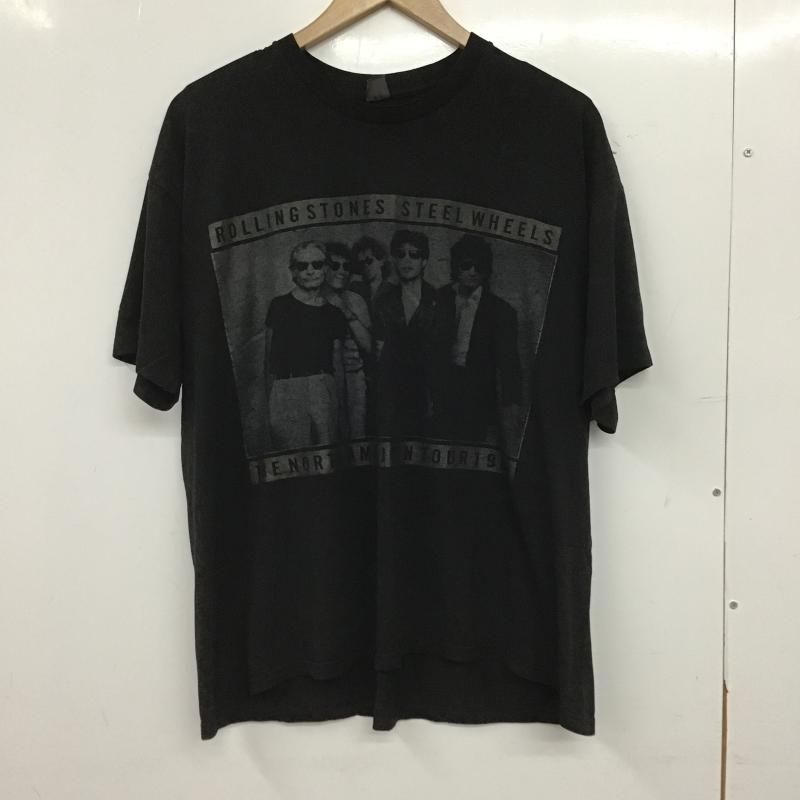 古着 USED Tシャツ 半袖 半袖カットソー プリントTシャツ クルーネックカットソー バンドTシャツ プリント 黒 / ブラック / black メンズ USED 古着 中古 10159599