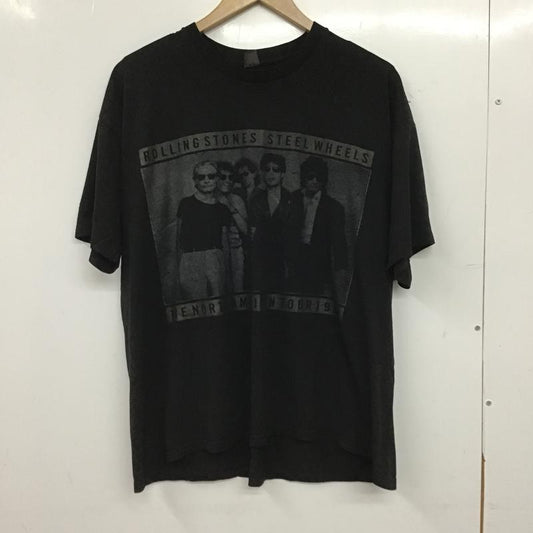 古着 USED Tシャツ 半袖 半袖カットソー プリントTシャツ クルーネックカットソー バンドTシャツ プリント 黒 / ブラック / black メンズ USED 古着 中古 10159599