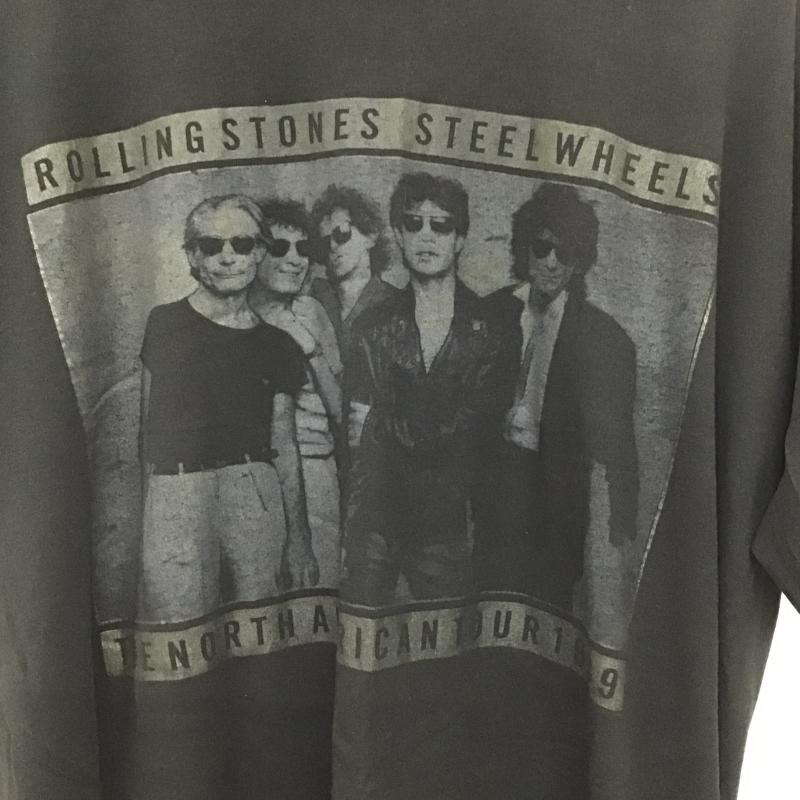 古着 USED Tシャツ 半袖 半袖カットソー プリントTシャツ クルーネックカットソー バンドTシャツ プリント 黒 / ブラック / black メンズ USED 古着 中古 10159599