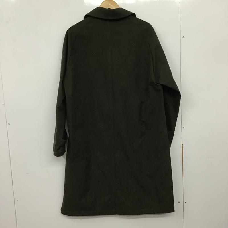 ナノユニバース nano・universe コート コート一般 ロングコート カラージャケット アウター M 無地 カーキ / カーキ / khaki メンズ USED 古着 中古 10159600