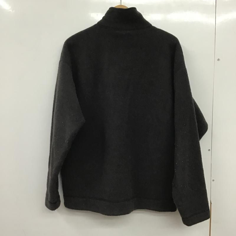 パタゴニア patagonia ジャケット、上着 ジャンパー、ブルゾン 長袖フリースジャケット プルオーバージャケット アウター M ロゴ、文字 ダークグレー / ダークグレー / メンズ USED 古着 中古 10159607