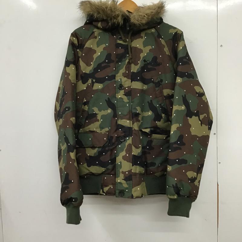 コロンビア Columbia ジャケット、上着 ジャンパー、ブルゾン ジップアップジャケット ナイロンジャケット アウター M カモフラージュ柄・迷彩 マルチカラー / マルチカラー / multicolor メンズ USED 古着 中古 10159609