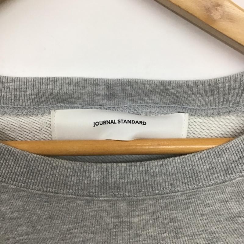 ジャーナルスタンダード JOURNAL STANDARD トレーナー 長袖 22-070-400-3290-1-0 スウェット ロゴ、文字 灰 / グレー / gray メンズ USED 古着 中古 10159610