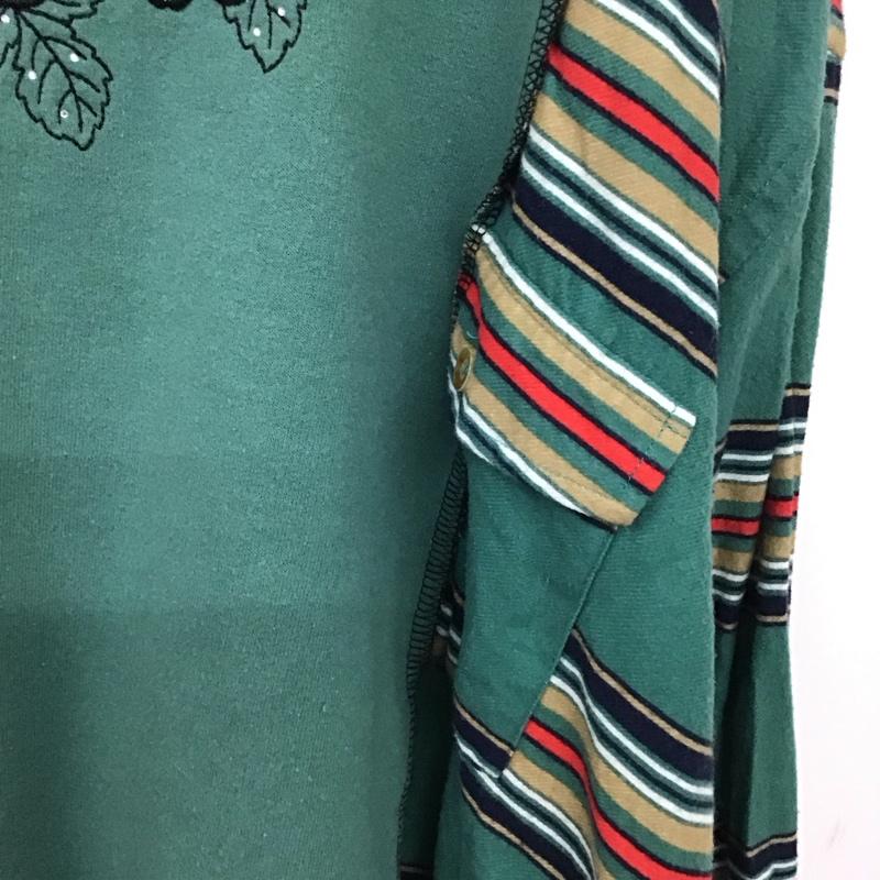 古着 USED トレーナー 長袖 長袖トレーナー スウェット クルーネック プルオーバー L 花柄 マルチカラー / マルチカラー / multicolor メンズ USED 古着 中古 10159611