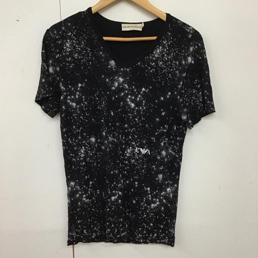 エンポリオアルマーニ EMPORIO ARMANI Tシャツ 半袖 半袖カットソー プリントTシャツ Vネックカットソー L プリント マルチカラー / マルチカラー / multicolor メンズ USED 古着 中古 10159614