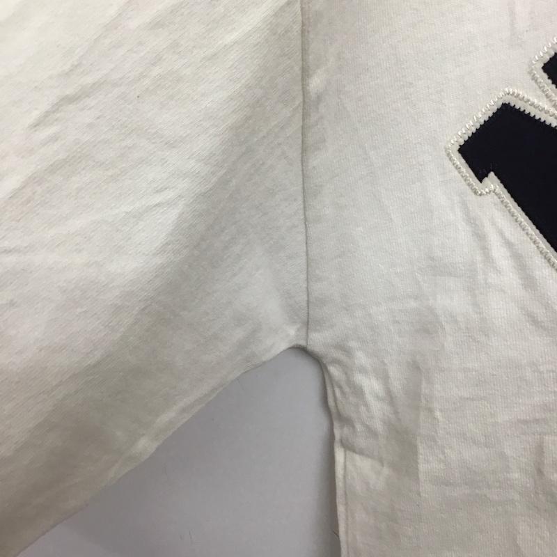 ノーティカ NAUTICA Tシャツ 半袖 半袖カットソー プリントTシャツ クルーネックカットソー S ロゴ、文字 白 / ホワイト / white メンズ USED 古着 中古 10159616