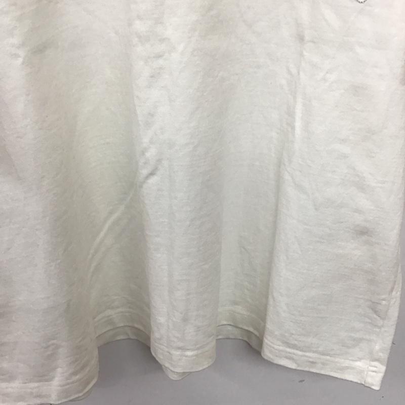 ノーティカ NAUTICA Tシャツ 半袖 半袖カットソー プリントTシャツ クルーネックカットソー S ロゴ、文字 白 / ホワイト / white メンズ USED 古着 中古 10159616