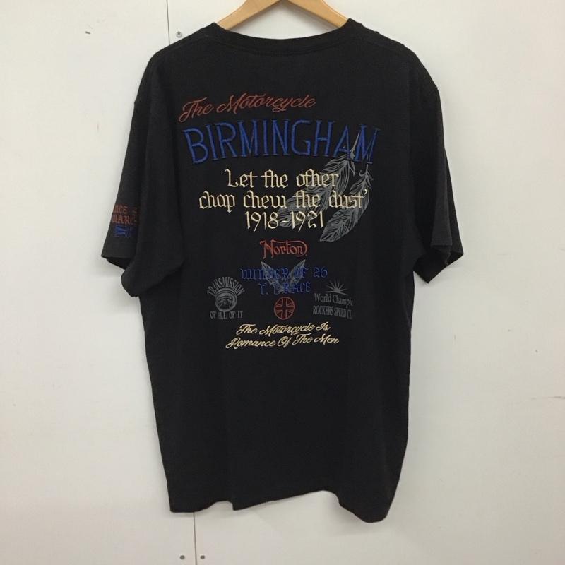ノートン Norton Tシャツ 半袖 半袖カットソー プリントTシャツ クルーネックカットソー XXL ロゴ、文字 黒 / ブラック / black メンズ USED 古着 中古 10159617