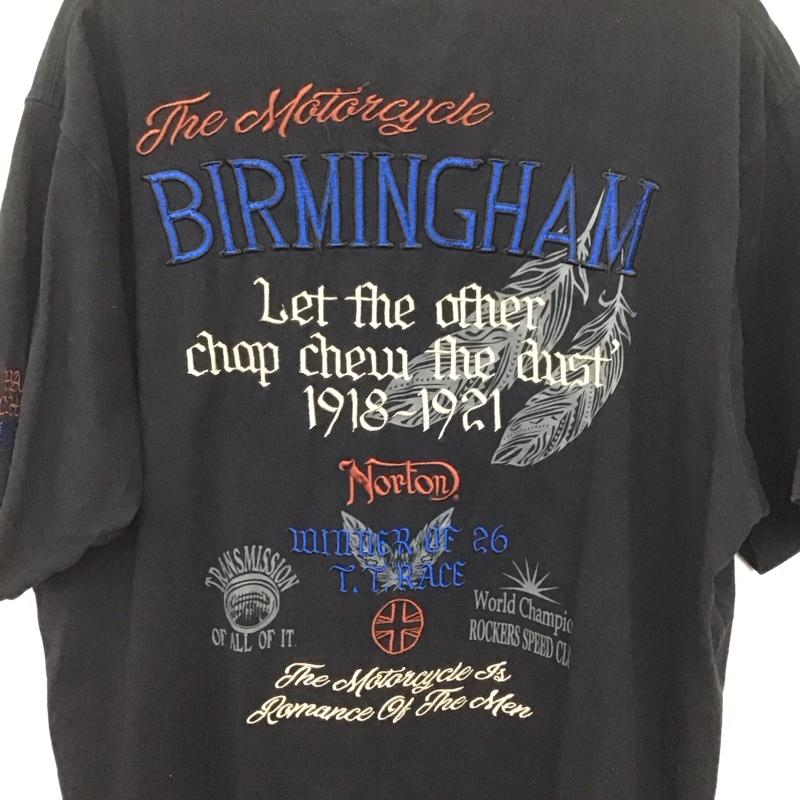 ノートン Norton Tシャツ 半袖 半袖カットソー プリントTシャツ クルーネックカットソー XXL ロゴ、文字 黒 / ブラック / black メンズ USED 古着 中古 10159617