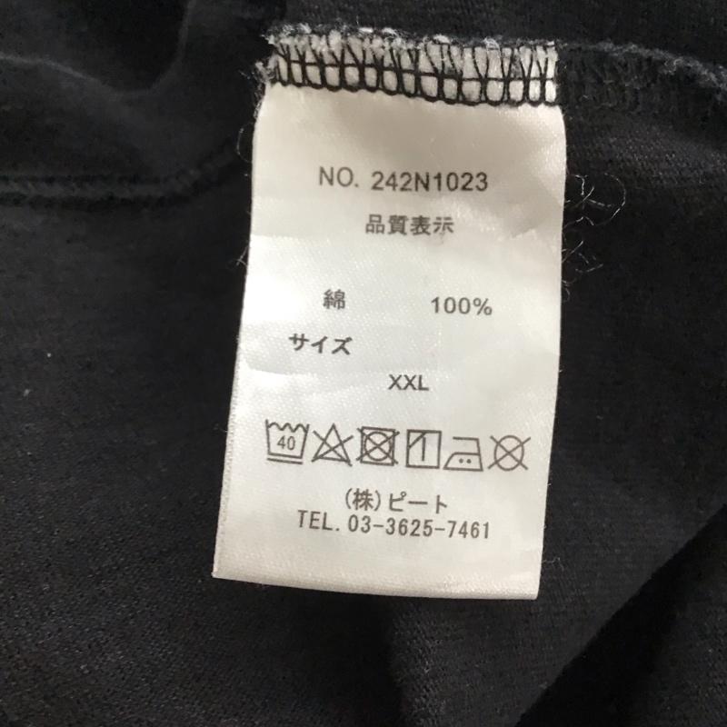 ノートン Norton Tシャツ 半袖 半袖カットソー プリントTシャツ クルーネックカットソー XXL ロゴ、文字 黒 / ブラック / black メンズ USED 古着 中古 10159617