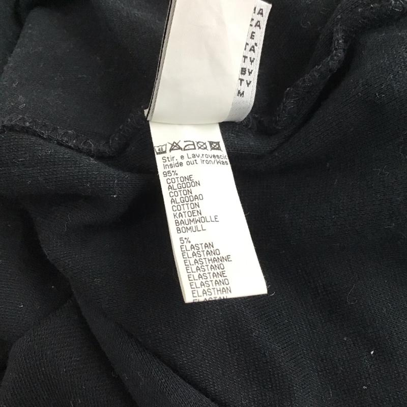 ドルチェアンドガッバーナ DOLCE&GABBANA Tシャツ 半袖 半袖カットソー 無地Tシャツ Vネックカットソー 3 無地 黒 / ブラック / black メンズ USED 古着 中古 10159620