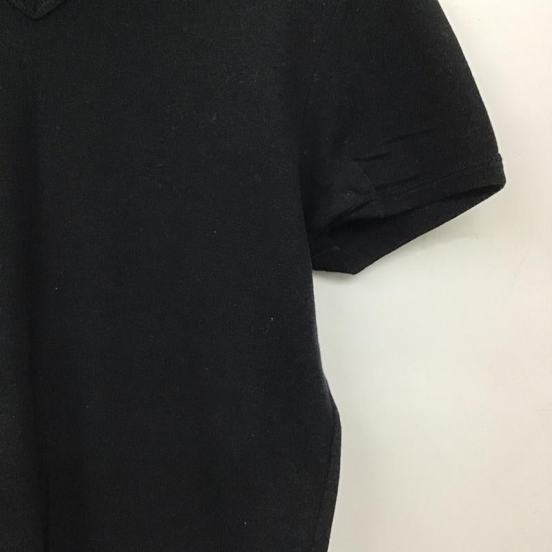 ドルチェアンドガッバーナ DOLCE&GABBANA Tシャツ 半袖 半袖カットソー 無地Tシャツ Vネックカットソー 3 無地 黒 / ブラック / black メンズ USED 古着 中古 10159620