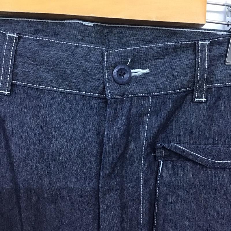 ジーユー GU パンツ ショートパンツ ショートパンツ ハーフパンツ カジュアルパンツ 無地 青 / ブルー / blue メンズ USED 古着 中古 10159621