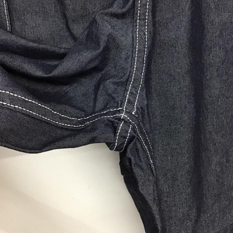 ジーユー GU パンツ ショートパンツ ショートパンツ ハーフパンツ カジュアルパンツ 無地 青 / ブルー / blue メンズ USED 古着 中古 10159621