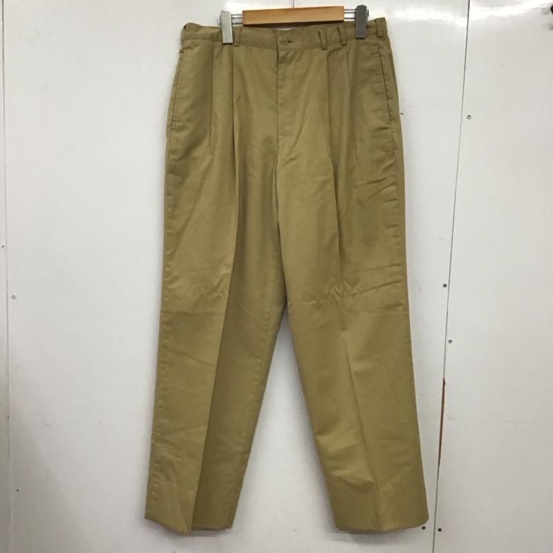 パパス PAPAS パンツ チノパン チノパン ワイドパンツ カジュアルパンツ L 無地 ベージュ / ベージュ / beige メンズ USED 古着 中古 10159624
