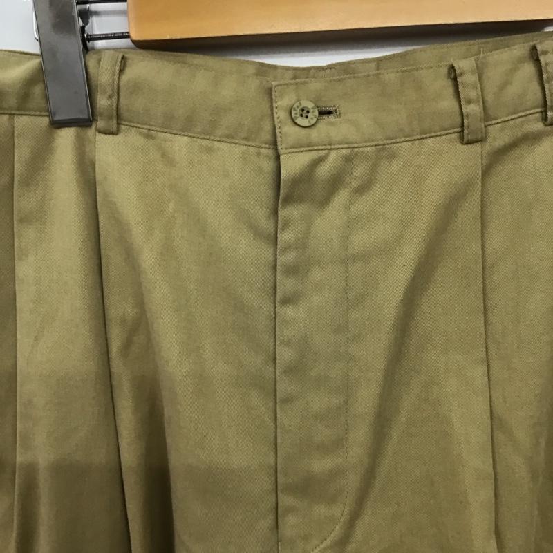 パパス PAPAS パンツ チノパン チノパン ワイドパンツ カジュアルパンツ L 無地 ベージュ / ベージュ / beige メンズ USED 古着 中古 10159624