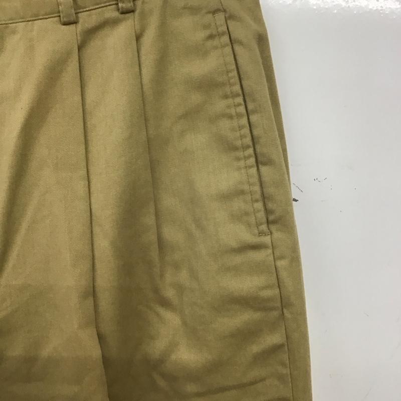 パパス PAPAS パンツ チノパン チノパン ワイドパンツ カジュアルパンツ L 無地 ベージュ / ベージュ / beige メンズ USED 古着 中古 10159624