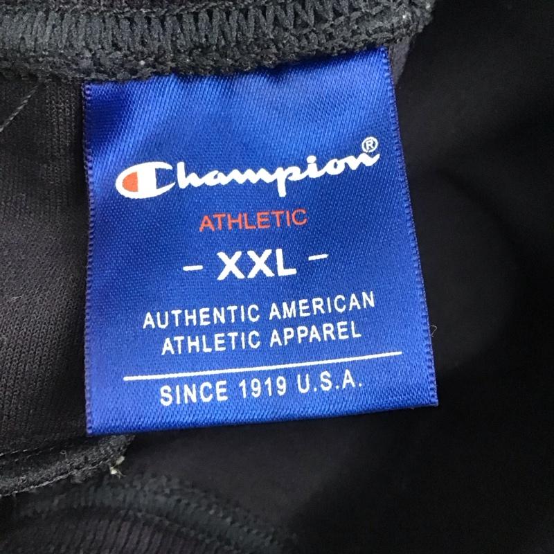 チャンピオン Champion パンツ ワークパンツ、ペインターパンツ ワイドパンツ カジュアルパンツ ワークパンツ ストレッチパンツ XXL ロゴ、文字 紺 / ネイビー / navy メンズ USED 古着 中古 10159625