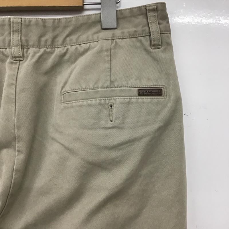 エディーバウアー Eddie Bauer パンツ チノパン チノパン ワイドパンツ カジュアルパンツ 35インチ 無地 ベージュ / ベージュ / beige メンズ USED 古着 中古 10159627